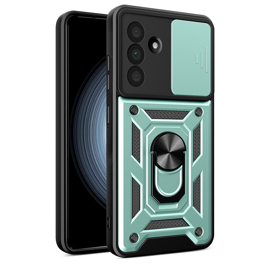 Slide odolný kryt na Samsung Galaxy A56 5G - zelený