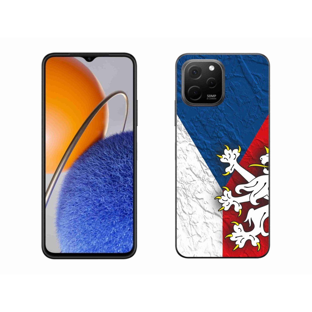 Gelový kryt mmCase na Huawei Nova Y61 - česká vlajka 1