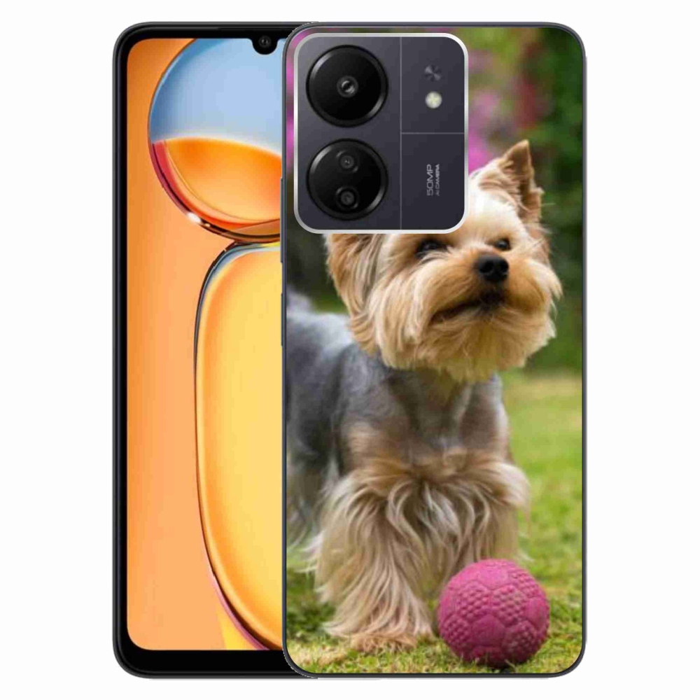 Gelový obal mmCase na Xiaomi Poco C65/Redmi 13C - jorkšír 4