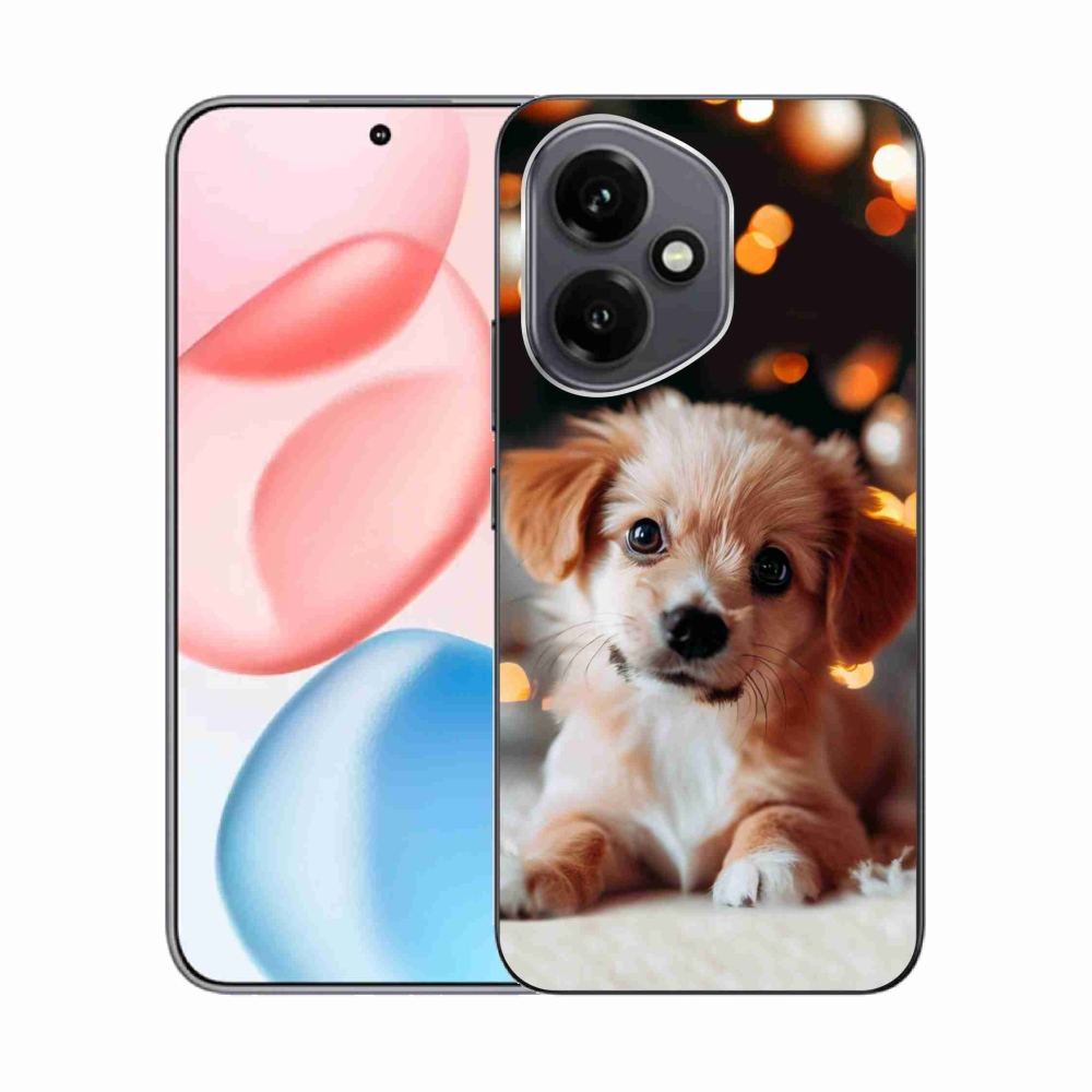Gelový kryt mmCase na Honor 400 - štěňátko