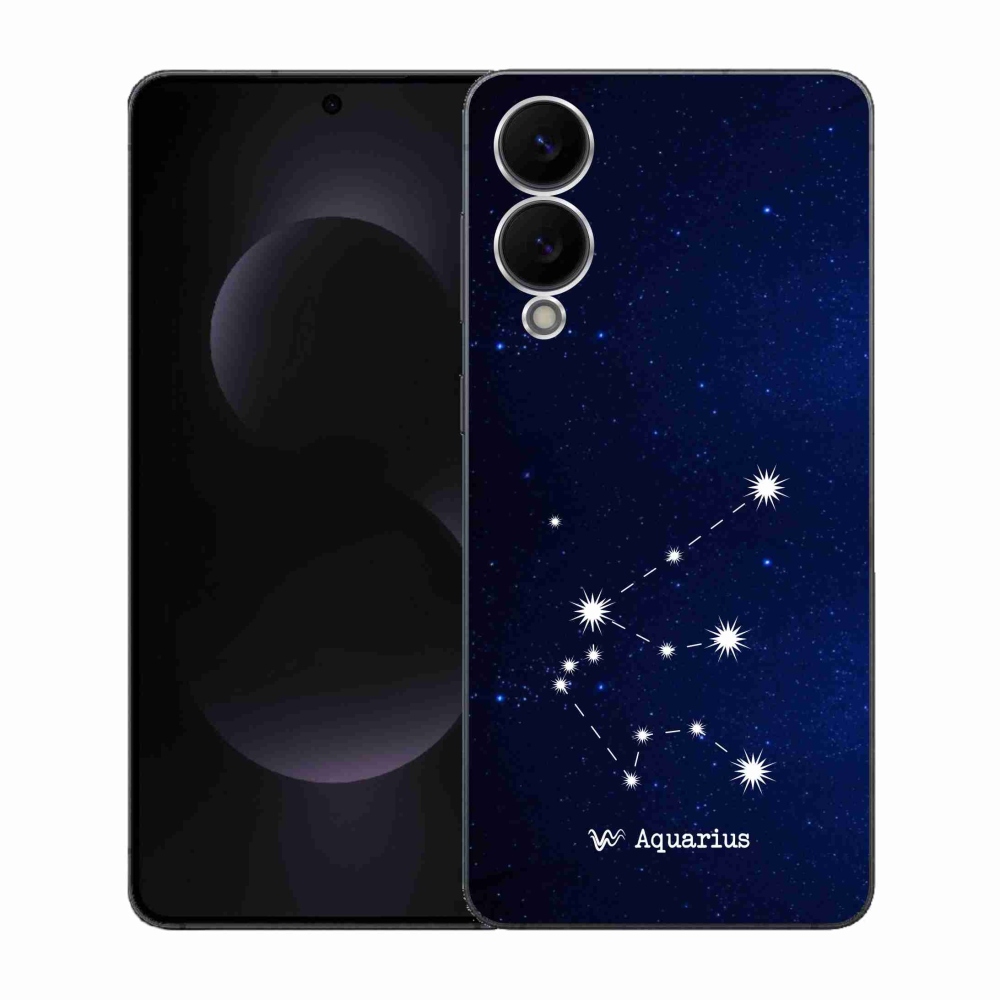 Gelový kryt mmCase na Samsung Galaxy S25 Edge - souhvězdí Vodnáře