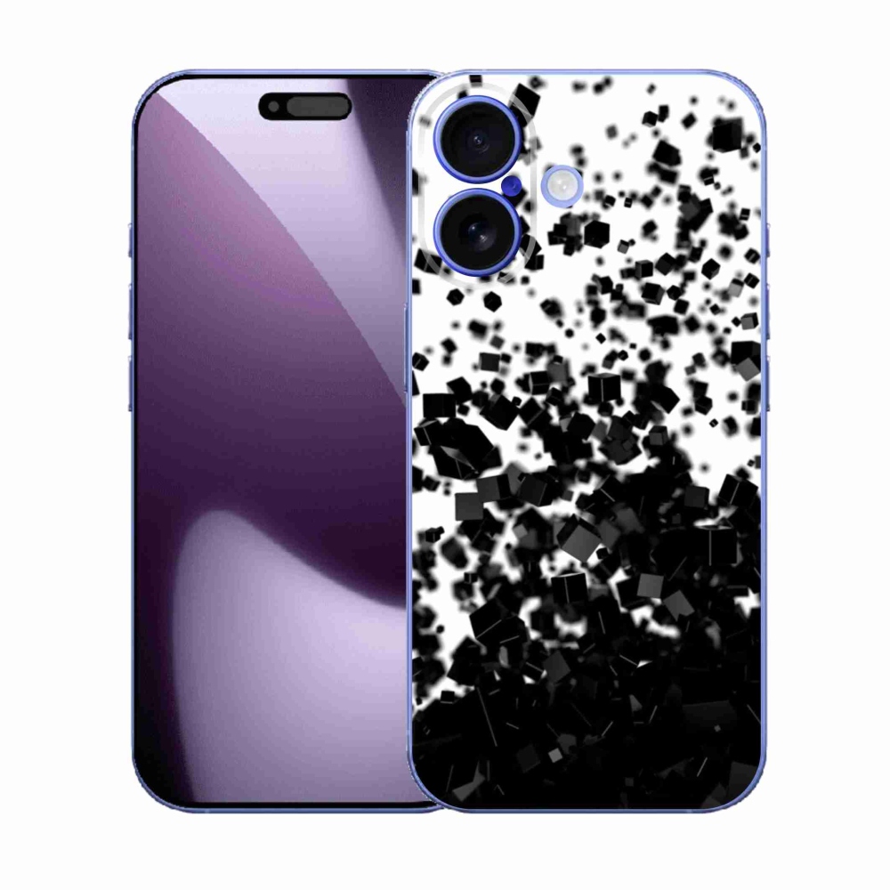 Gelový kryt mmCase na iPhone 17 - abstraktní vzor 1