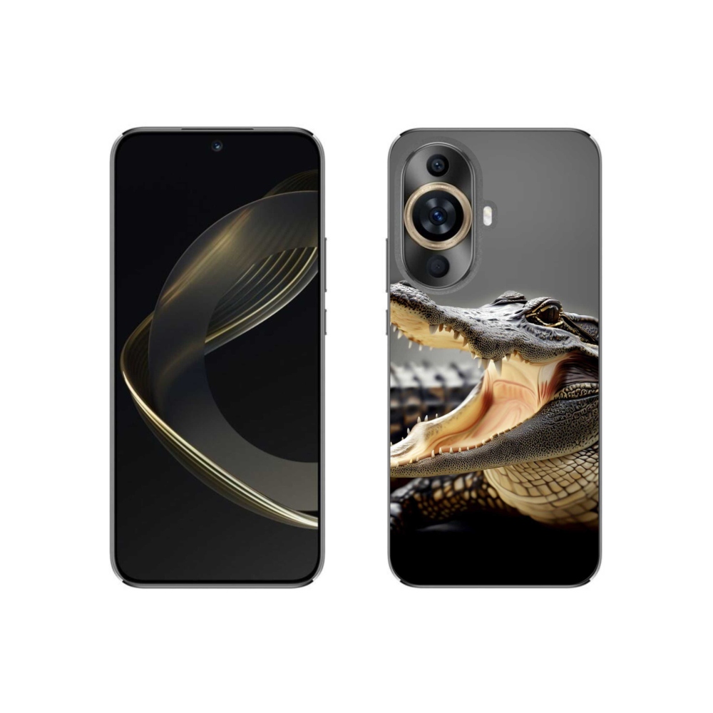 Gelový kryt mmCase na Huawei Nova 11 - krokodýl