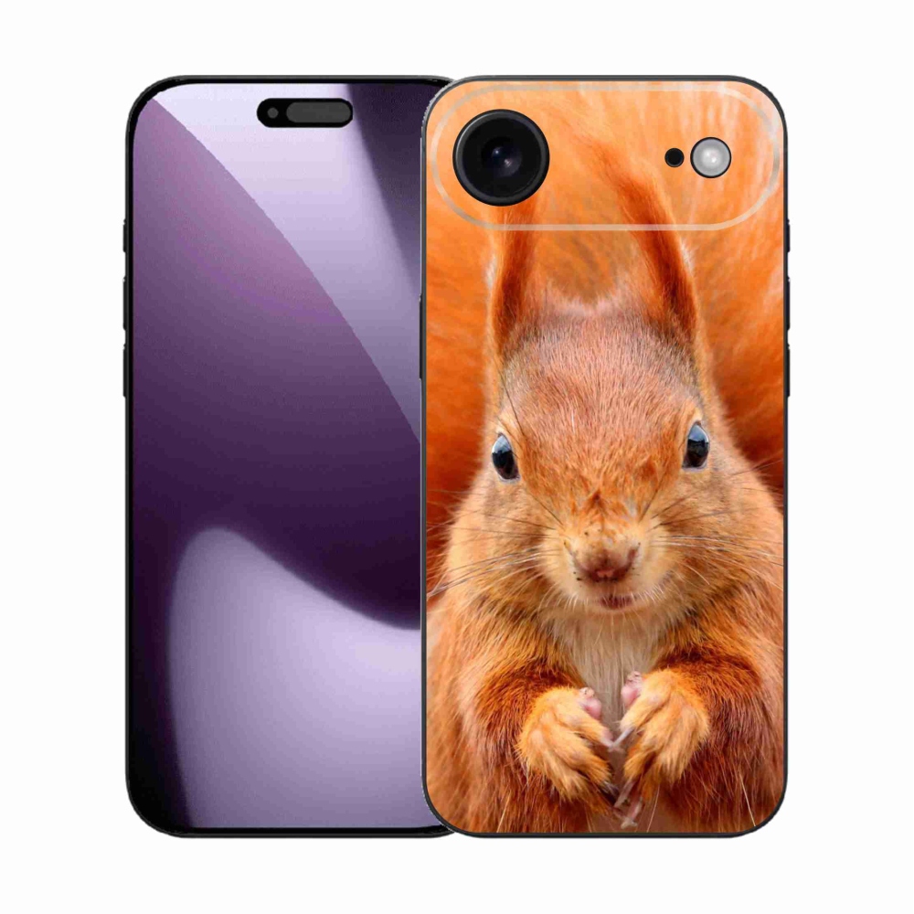 Gelový kryt mmCase na iPhone 17 Air - veverka