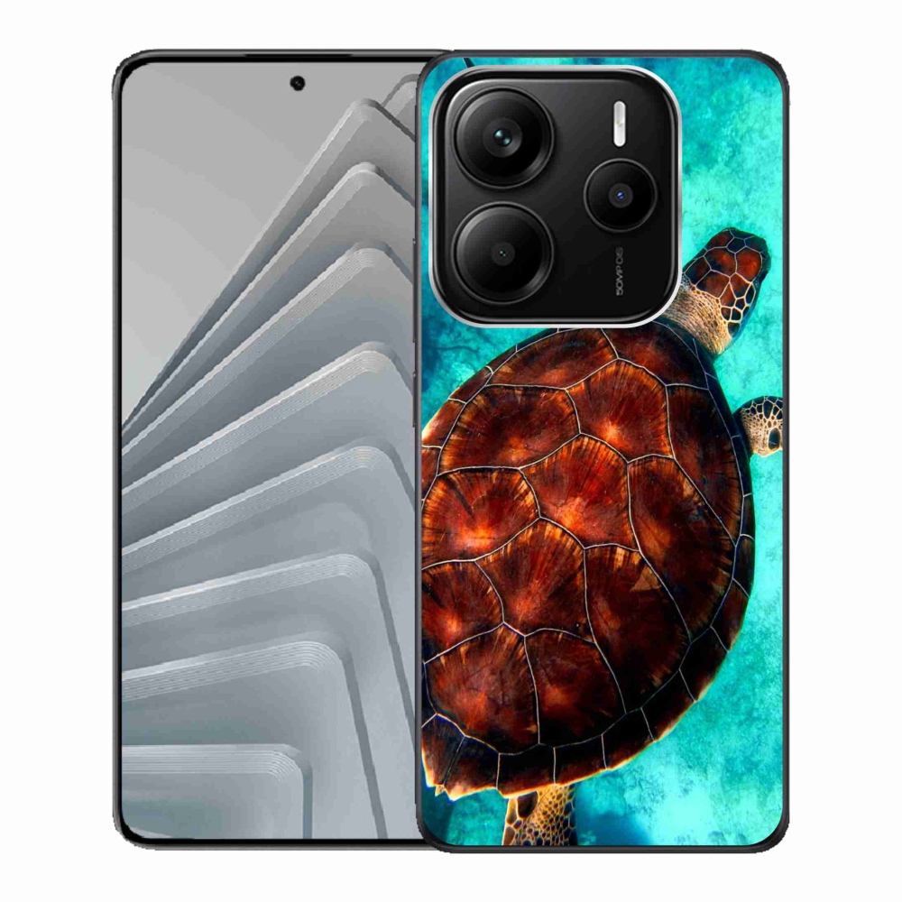 Gelový kryt mmCase na Xiaomi Redmi Note 14 5G - želva