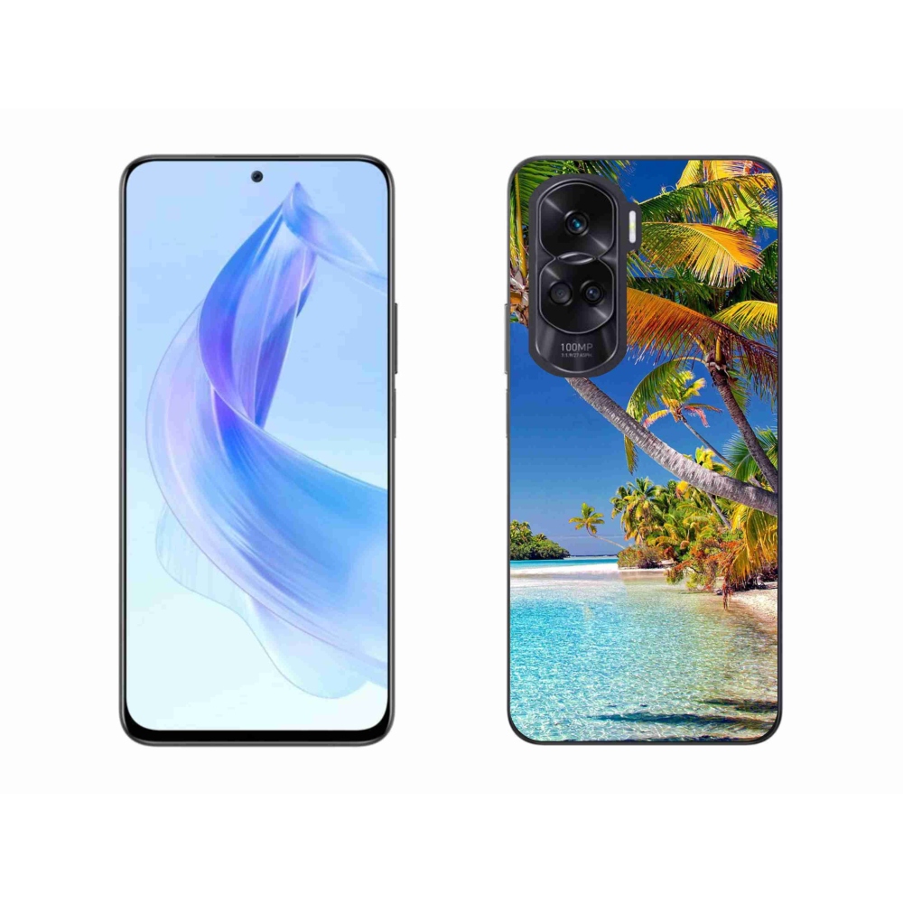 Gelový obal mmCase na Honor 90 Lite - mořská pláž