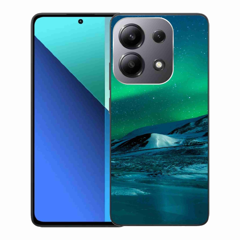 Gelový kryt mmCase na Xiaomi Redmi Note 13 - polární záře