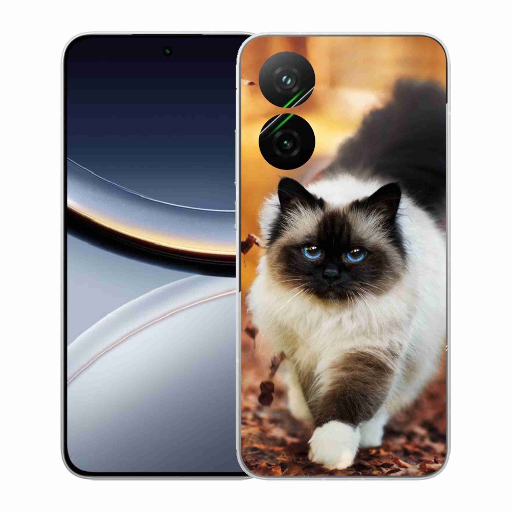 Gelový kryt mmCase na Xiaomi Poco F7 5G - kočka