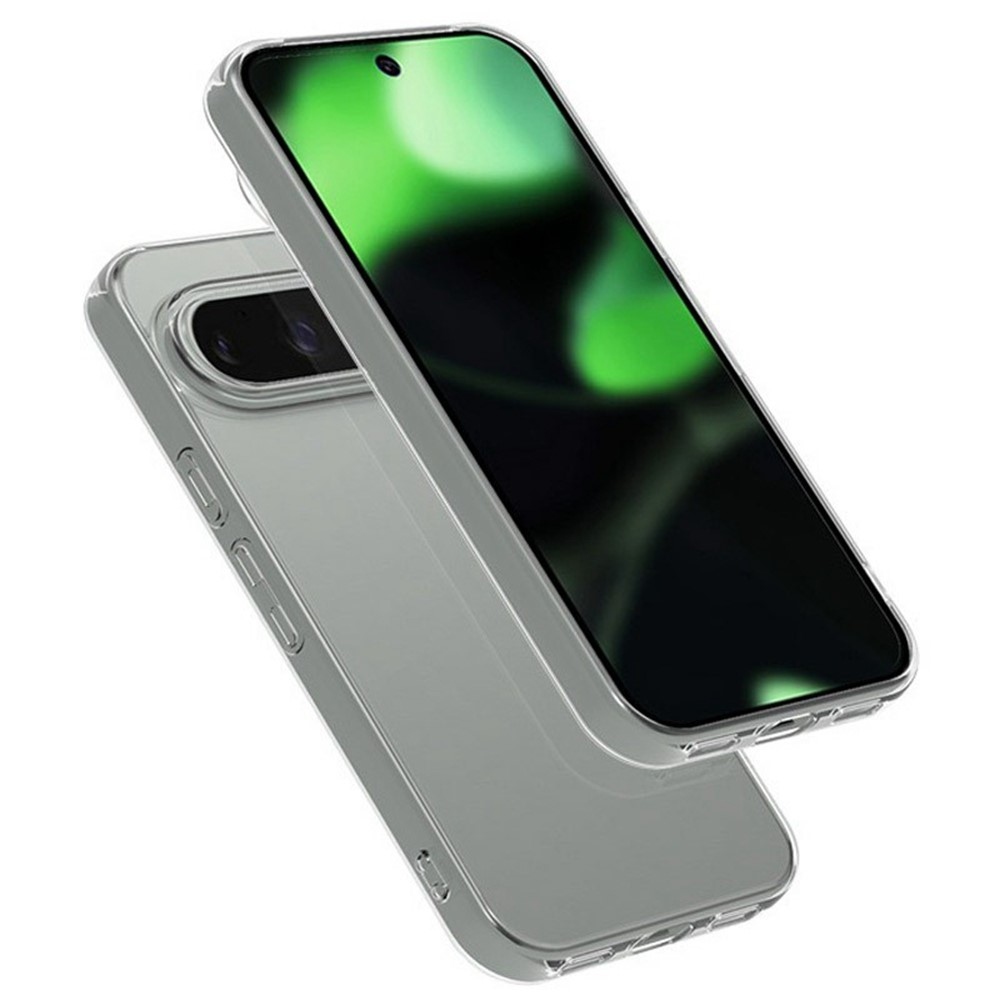 Průhledný gelový obal na Google Pixel 10 - průhledný