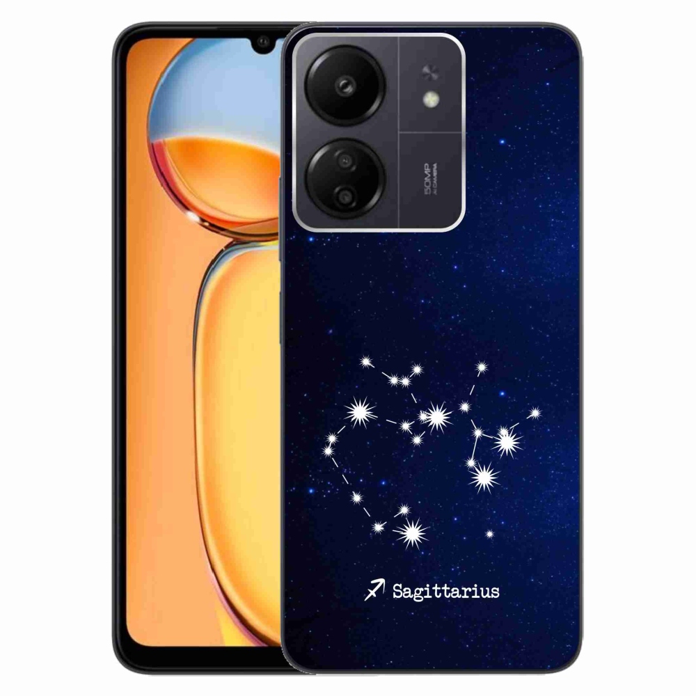 Gelový kryt mmCase na Xiaomi Poco C65/Redmi 13C - souhvězdí Střelce