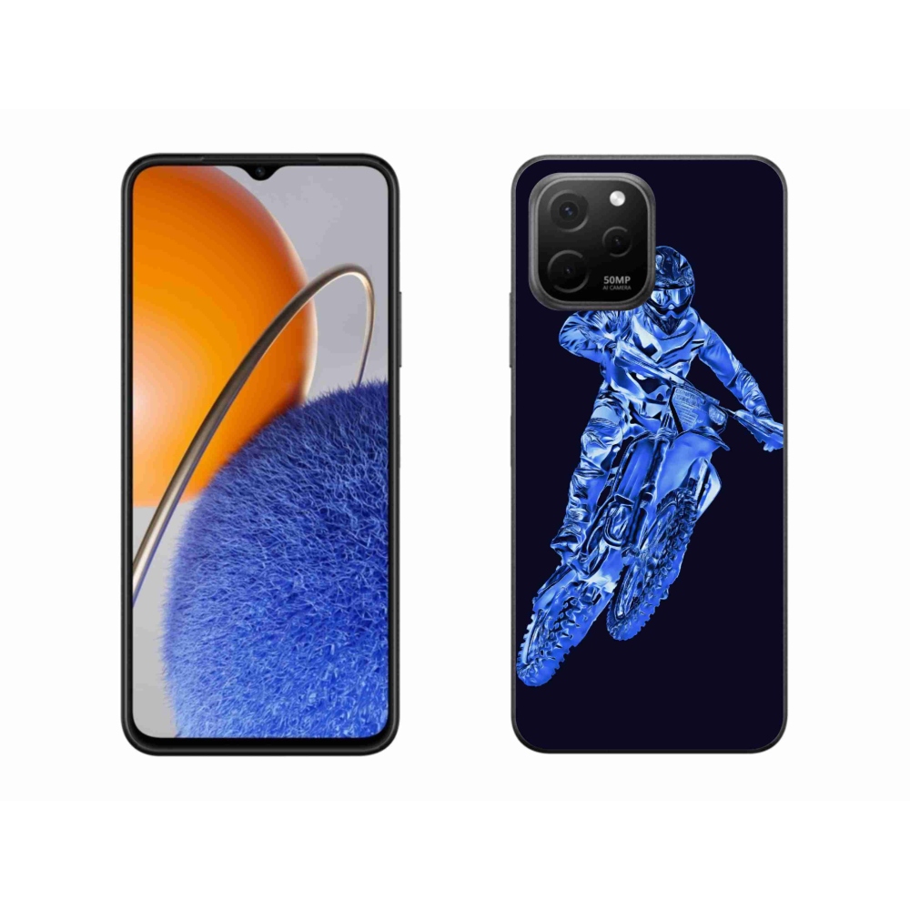 Gelový kryt mmCase na Huawei Nova Y61 - motocross 1