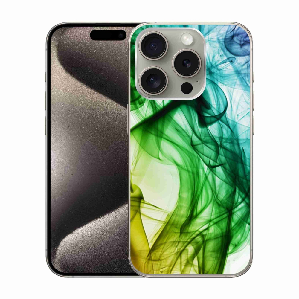 Gelový kryt mmCase na iPhone 15 Pro - abstraktní vzor 3