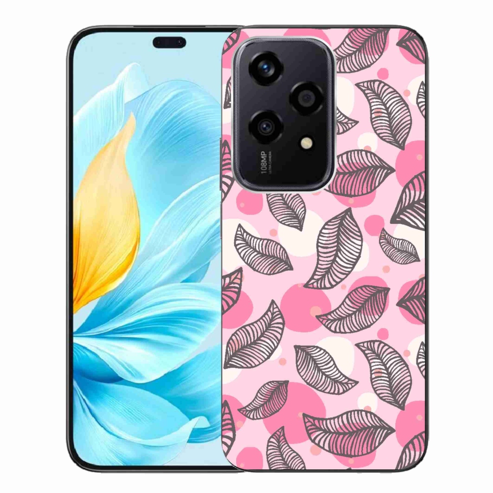 Gelový kryt mmCase na Honor 200 Lite 5G - kreslené padající listy