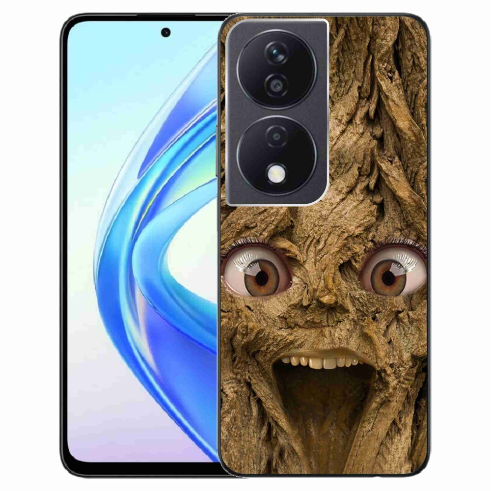 Gelový kryt mmCase na Honor X7b/Honor 90 Smart - veselý strom s očima