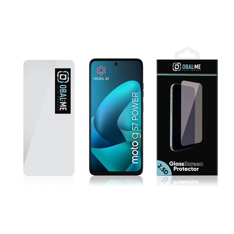 OBAL:ME 2.5D Tvrzené Sklo pro Motorola G57 Power Clear