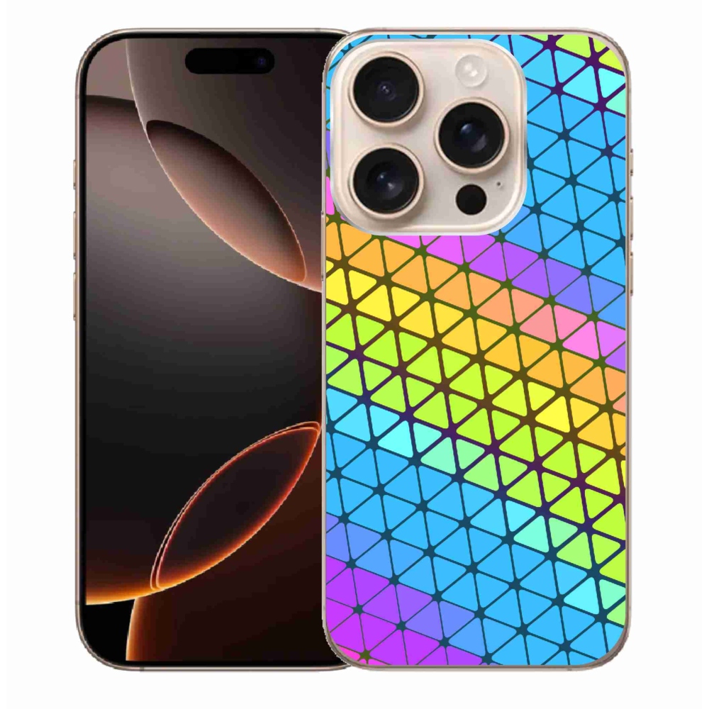 Gelový kryt mmCase na iPhone 16 Pro Max - abstraktní motiv 16