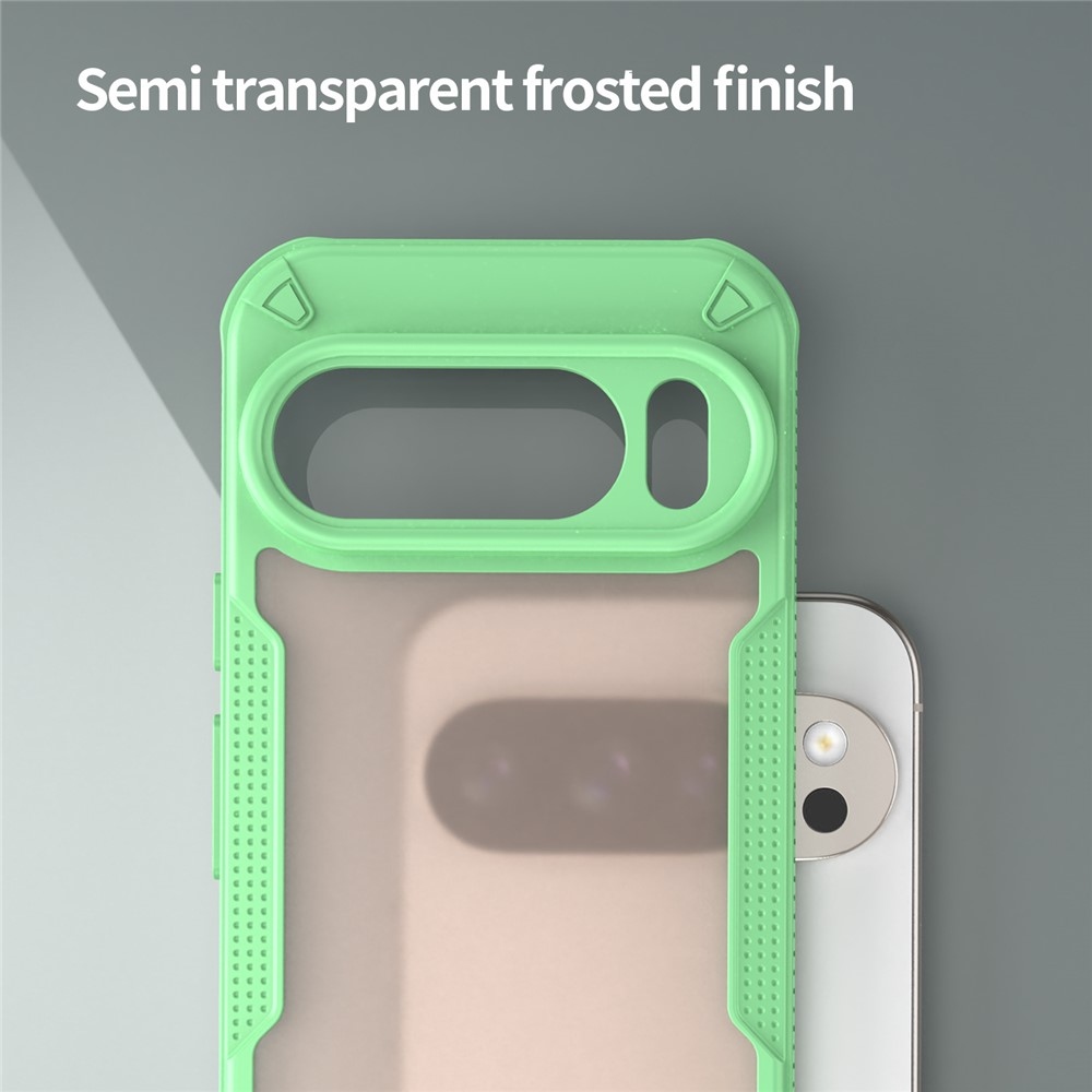 Frosted odolný kryt na Google Pixel 10 Pro/Pixel 10 - zelený
