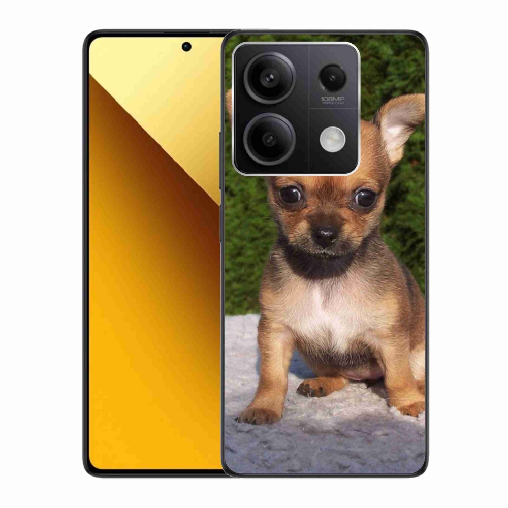 Gelový obal mmCase na Xiaomi Redmi Note 13 5G - čivava 3