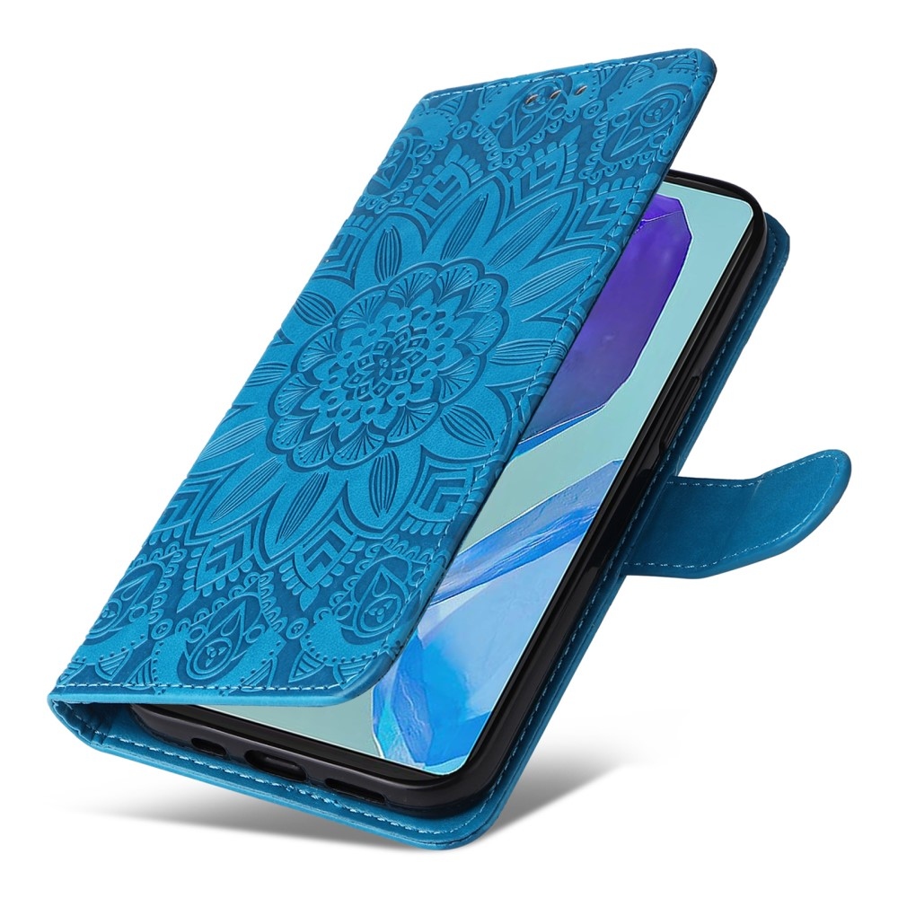 Sunflower knížkové pouzdro na Samsung Galaxy M55 5G - modré