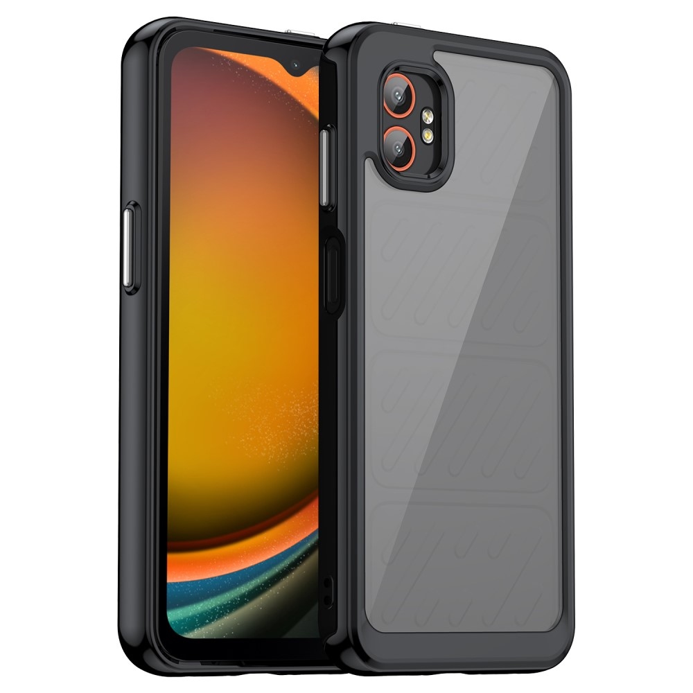 Gelový obal s pevnými zády na Samsung Galaxy Xcover 7 Pro - černé