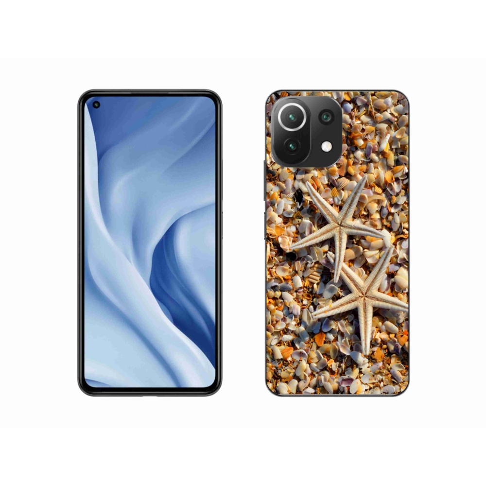 Gelový kryt mmCase na Xiaomi 11 Lite 5G NE - mořské hvězdice