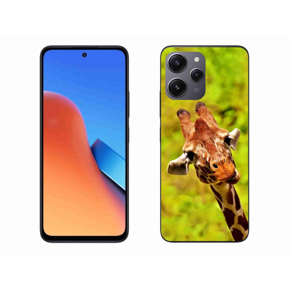 Gelový kryt mmCase na Xiaomi Redmi 12 - žirafa