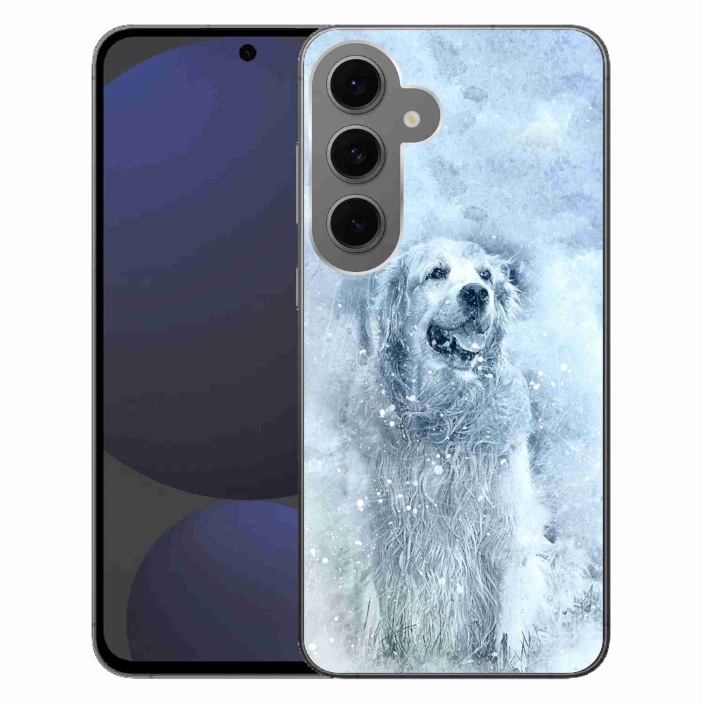 Gelový obal mmCase na Samsung Galaxy S24 FE - retrívr