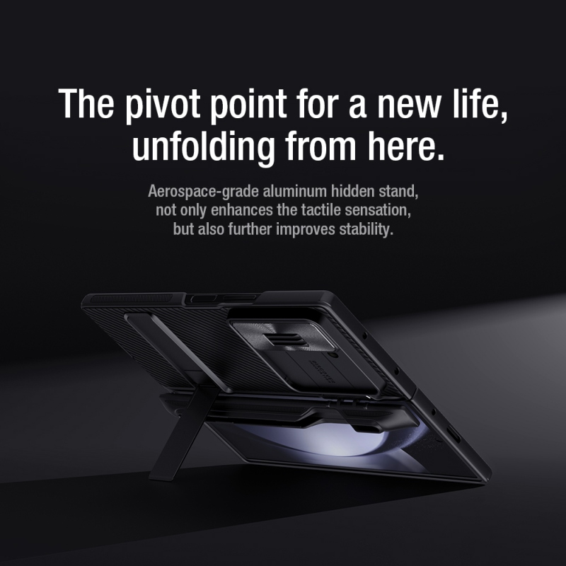 Nillkin CamShield FOLD Slot+Stand Zadní Kryt pro Samsung Galaxy Z Fold 6 Black