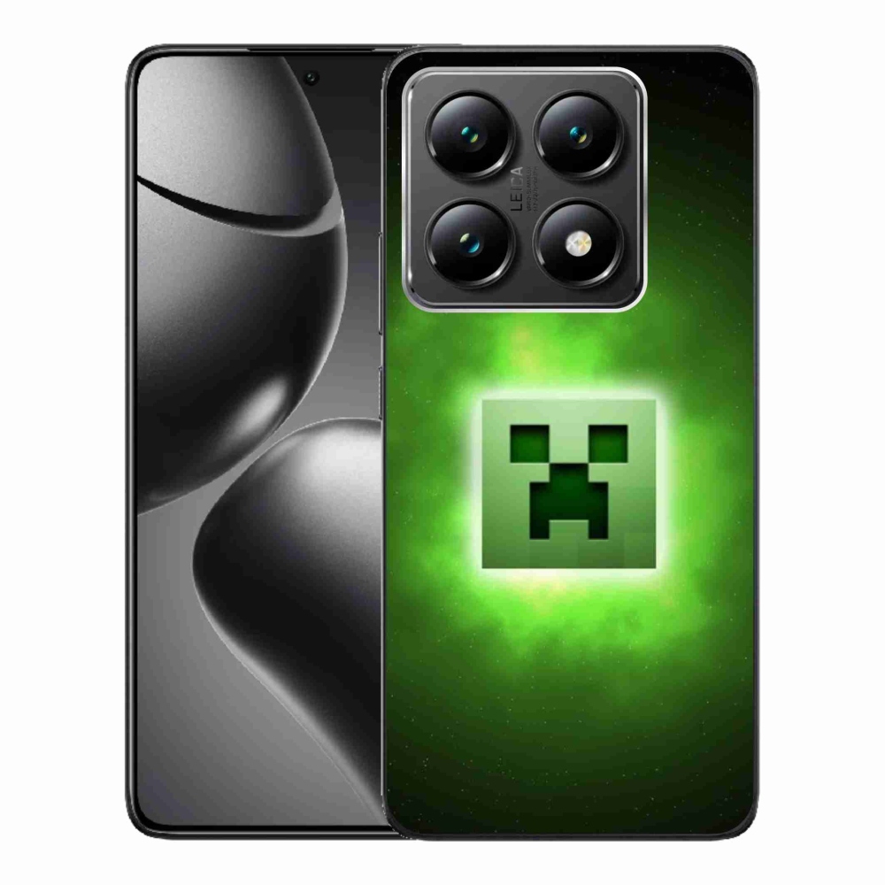 Gelový kryt mmCase na Xiaomi 14T Pro - minecraft