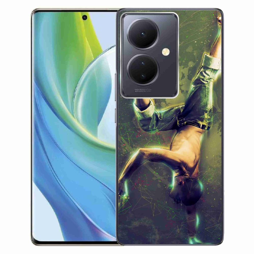 Gelový kryt mmCase na Vivo V29 Lite 5G - breakdance