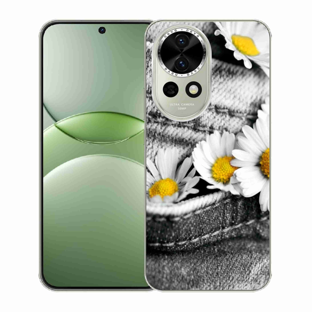 Gelový kryt mmCase na Huawei Nova 13 5G - kopretiny