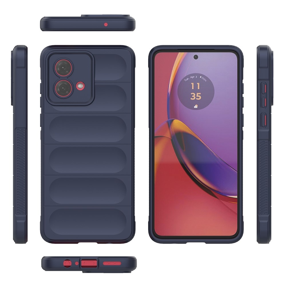 Rugg odolný gelový obal na Motorola Moto G84 5G - tmavěmodrý