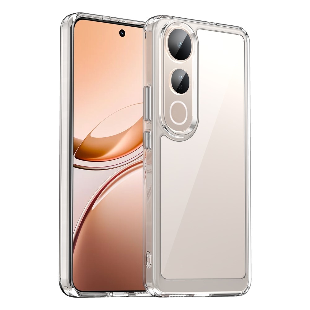 Gelový obal s pevnými zády na Vivo V50 Lite 4G/5G - průhledný