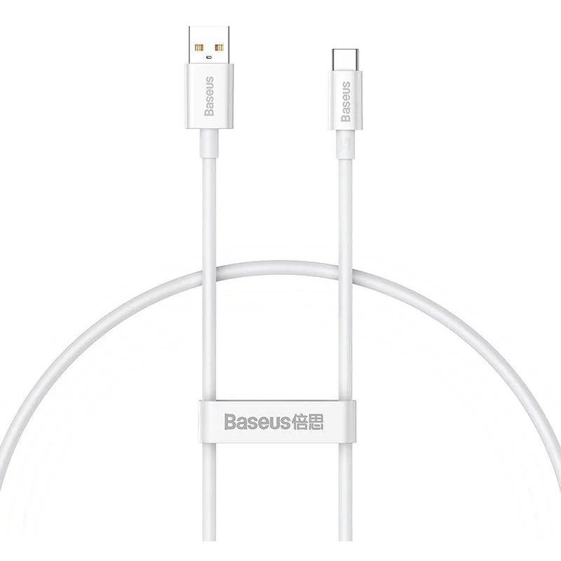 Baseus Superior Series Fast Charging Datový Kabel USB - USB-C 100W 0.25m Moon White