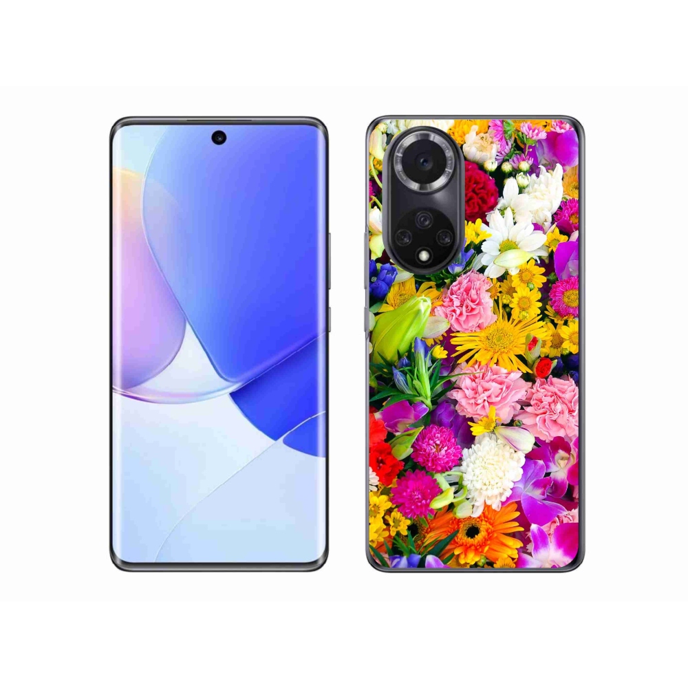 Gelový kryt mmCase na Honor 50 - květiny 12