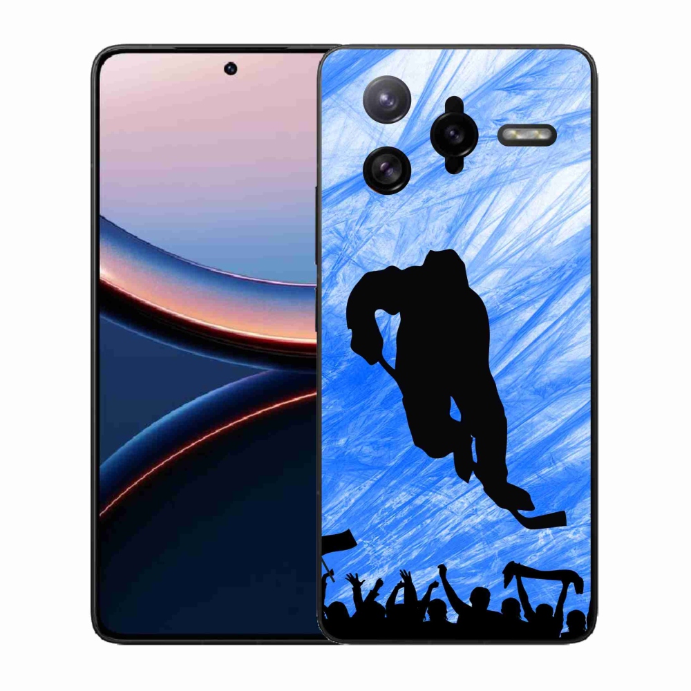 Gelový kryt mmCase na Xiaomi Poco F7 Ultra - hokejový hráč