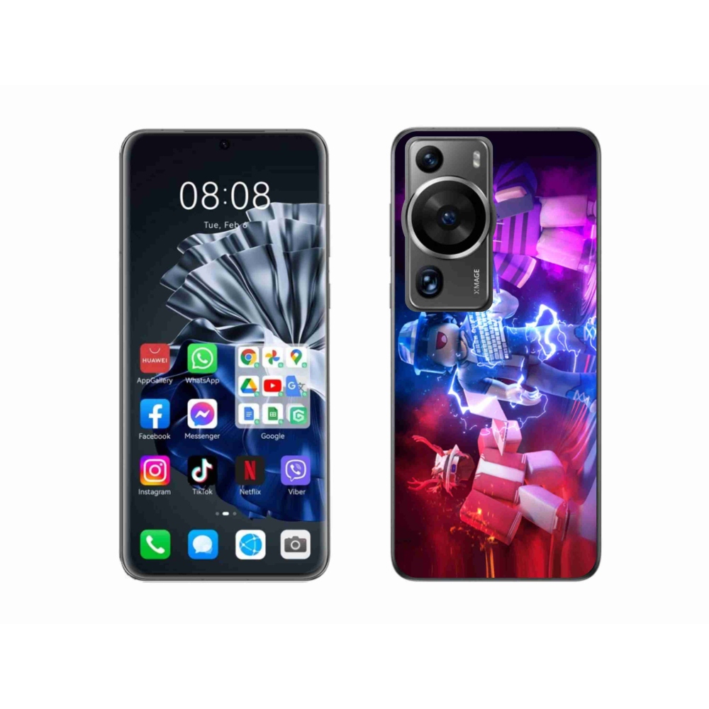 Gelový kryt mmCase na Huawei P60 Pro - roblox