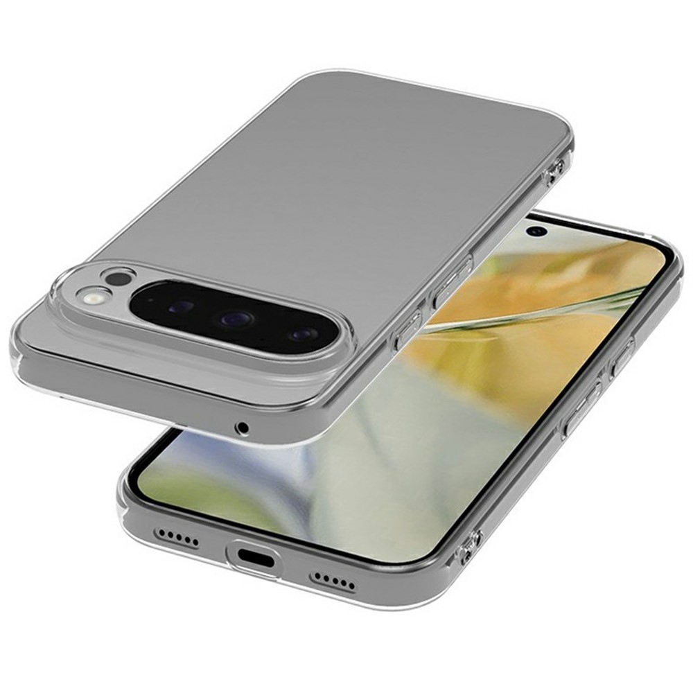 Průhledný gelový obal na Google Pixel 10 Pro - průhledný