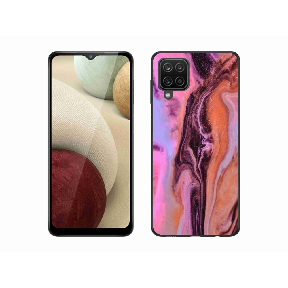 Gelový kryt mmCase na Samsung Galaxy A12 - abstrakt 26