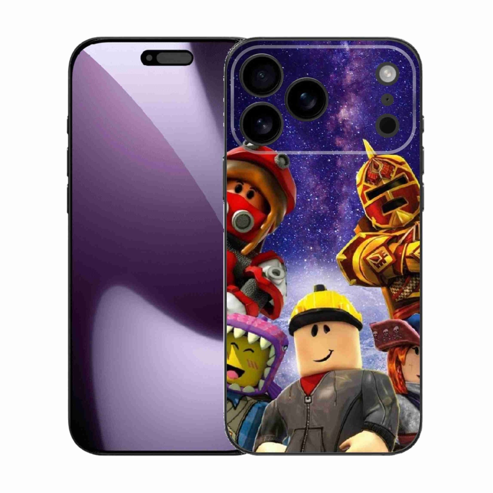 Gelový kryt mmCase na iPhone 17 Pro Max - roblox 3