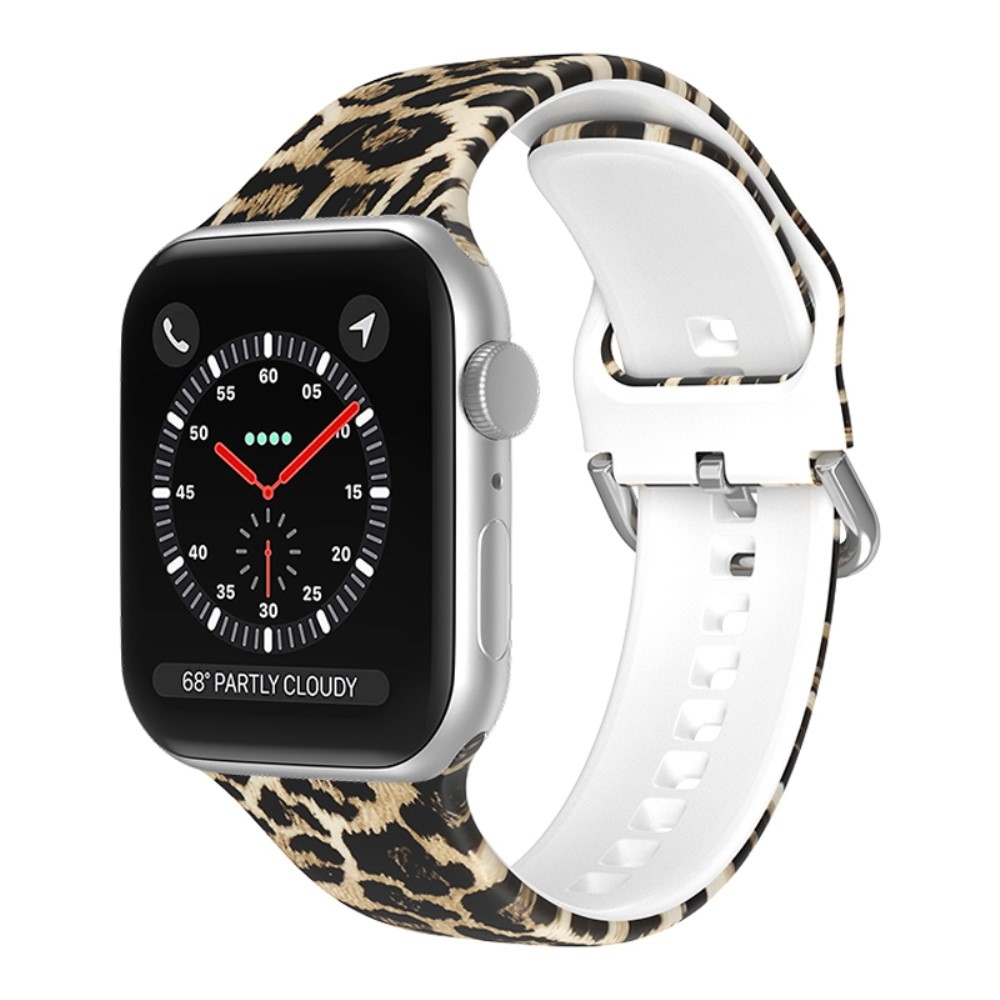 Print silikonový řemínek na Apple Watch Ultra/Ultra 2 49mm/SE/SE 2022/2023 44mm/9/8/7 45mm/6/5/4 44mm/3/2/1 42 mm - vzor O