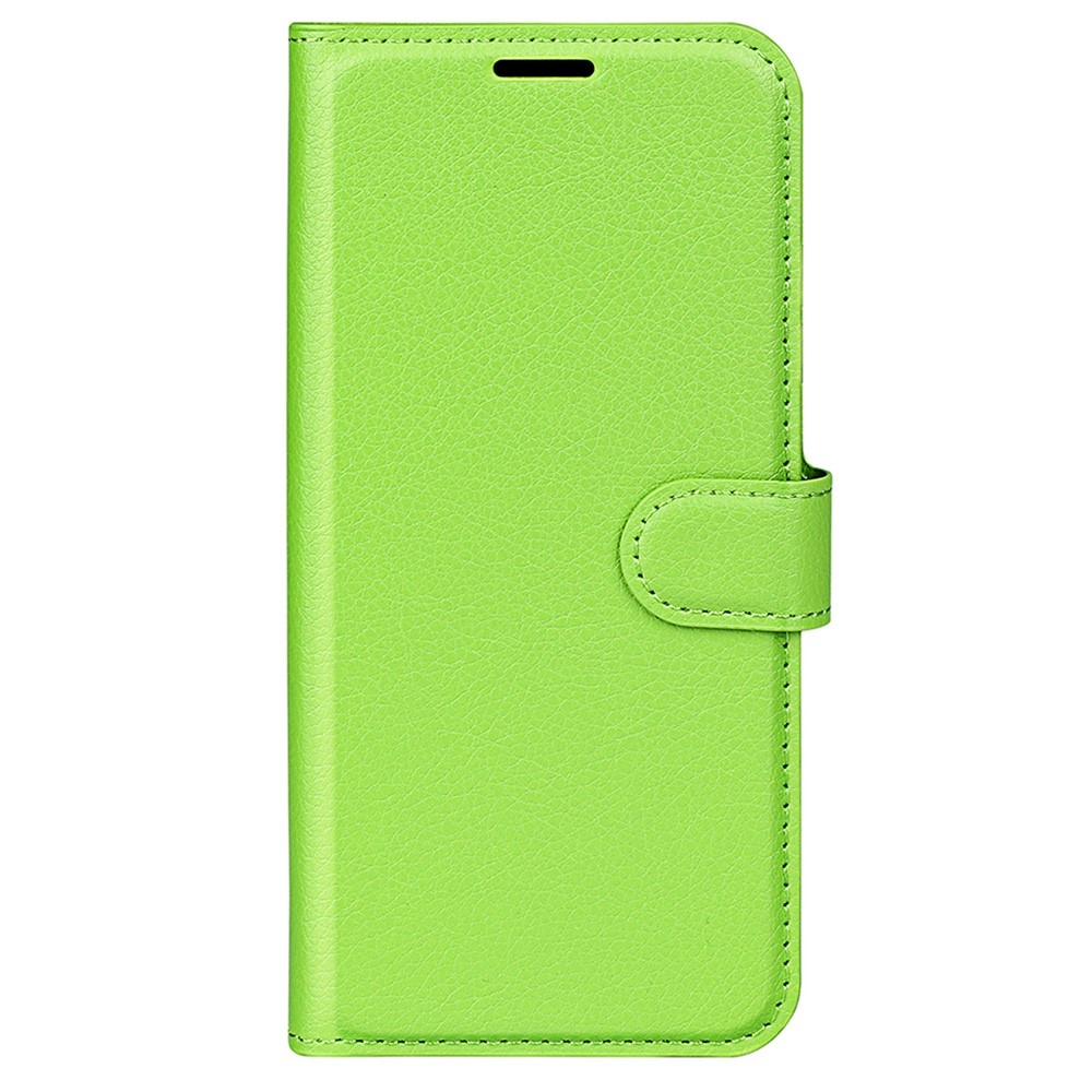 Litchi knížkové pouzdro na Vivo X90 Pro - zelené