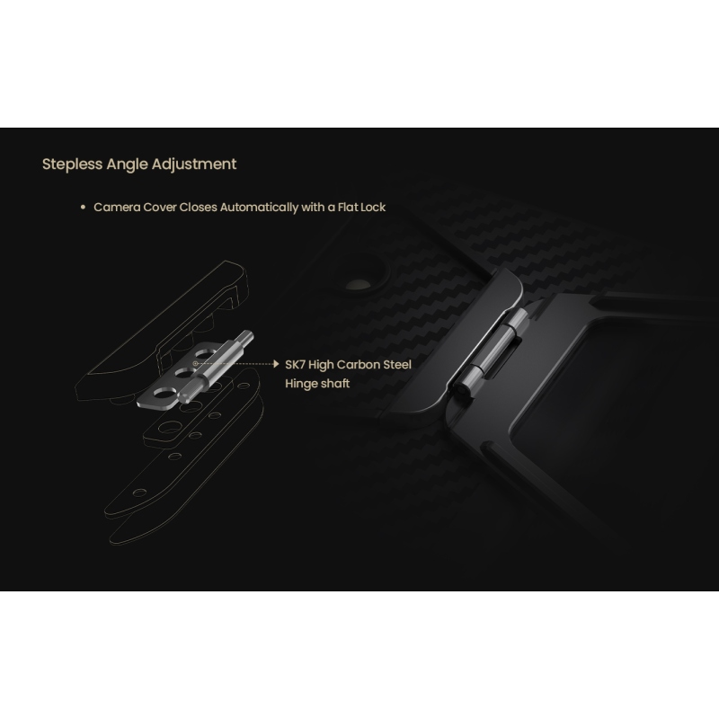 Nillkin CarboProp Aramid Magnetic Zadní Kryt pro Samsung Galaxy Z Fold 8 Ultra Black