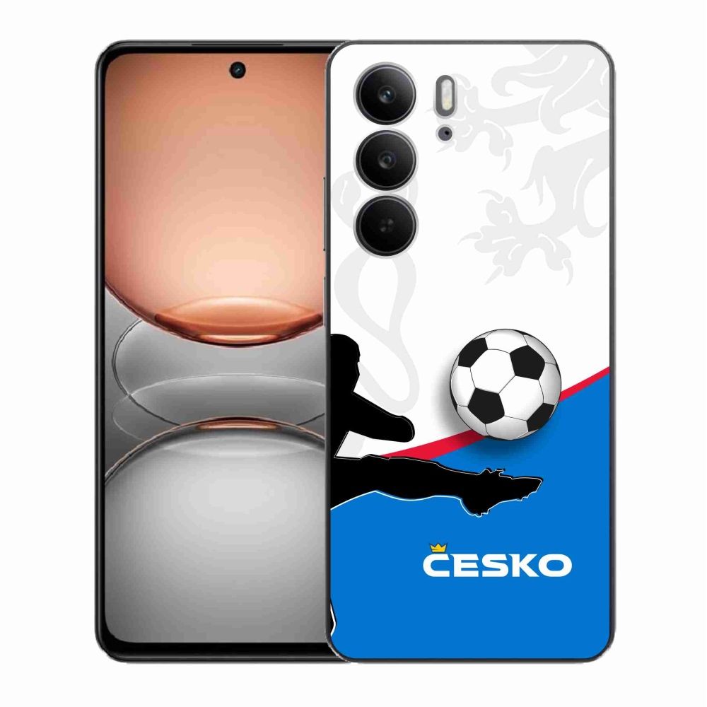 Gelový kryt mmCase na Realme C75 - fotbal Česko 3