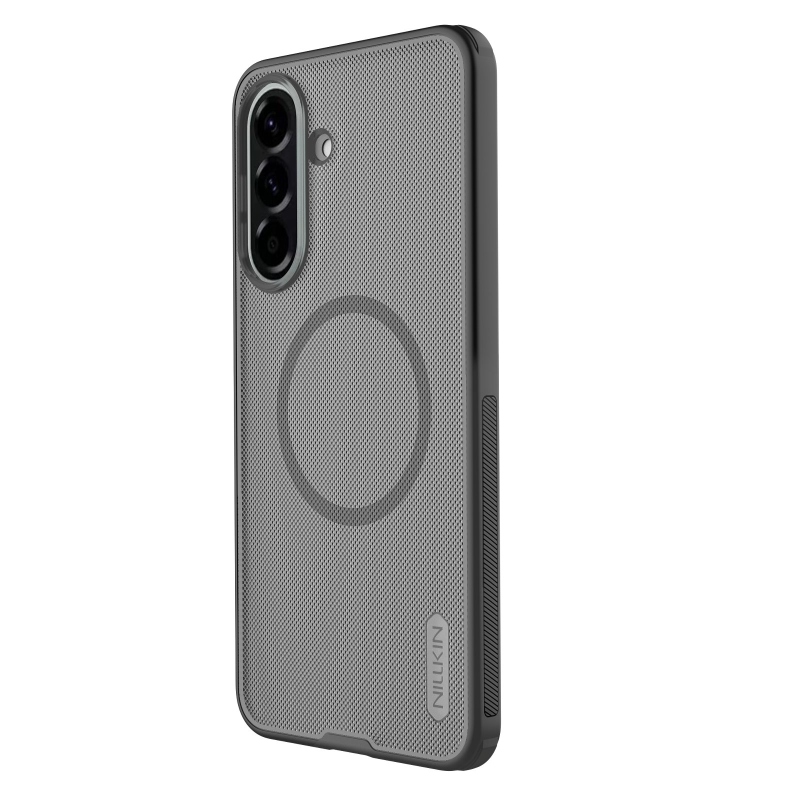 Nillkin Super Frosted PRO Magnetic Zadní Kryt pro Samsung Galaxy A57 Transparent Black