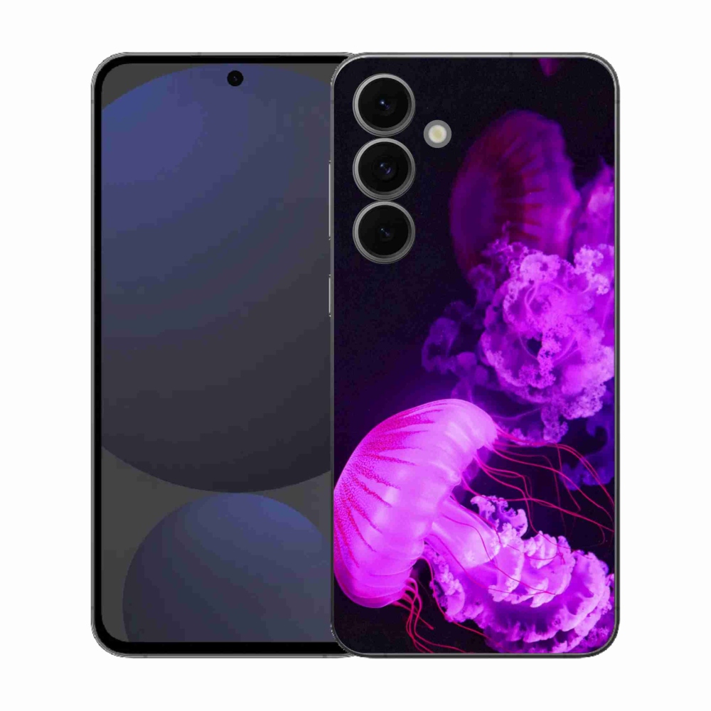 Gelový kryt mmCase na Samsung Galaxy S25 FE - medúza 1