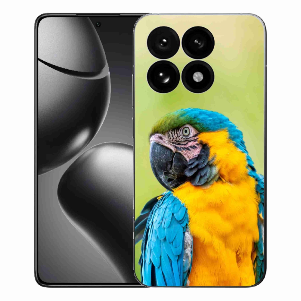 Gelový kryt mmCase na Xiaomi 15T - papoušek ara 2