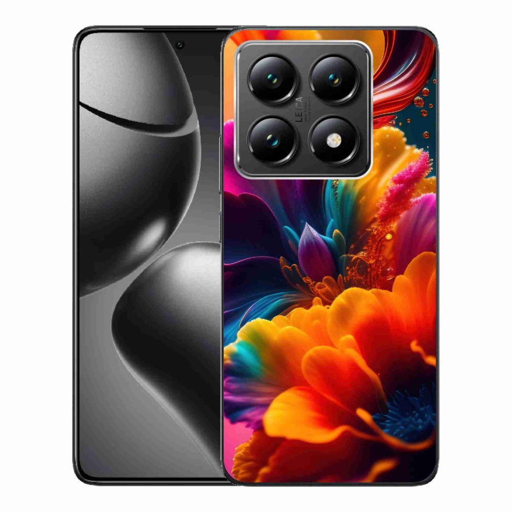 Gelový kryt mmCase na Xiaomi 14T - abstraktní motiv 2