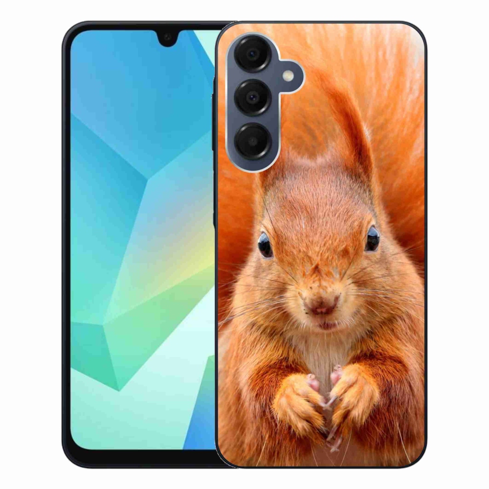 Gelový kryt mmCase na Samsung Galaxy A16 4G/5G - veverka