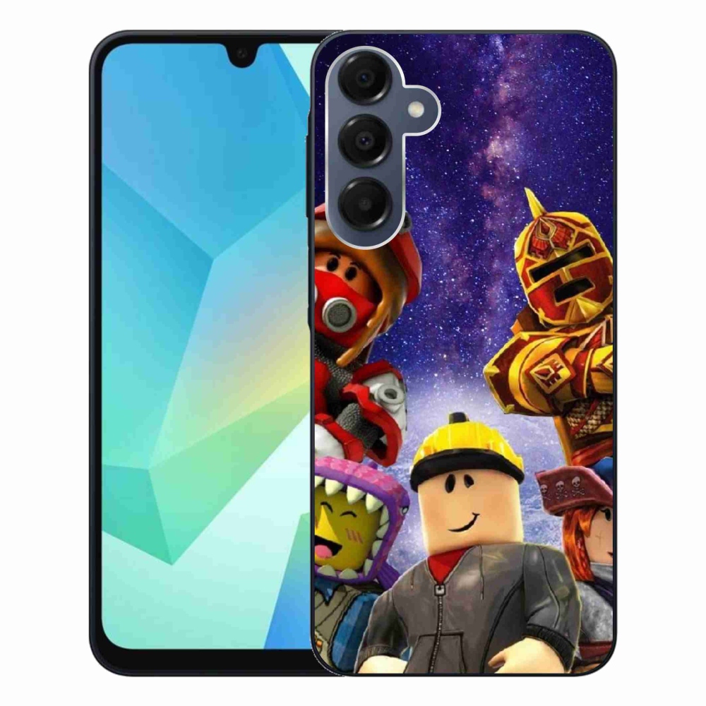 Gelový kryt mmCase na Samsung Galaxy A16 4G/5G - roblox 3